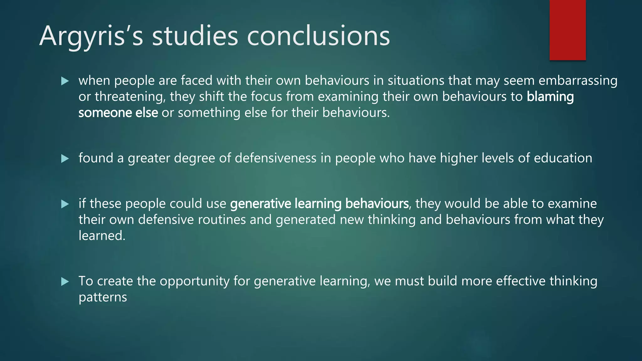 Generative learning research | PPTX