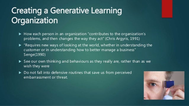 Generative learning research
