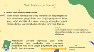 Generative Learning Group 1. cesp 2020pptx | PPT