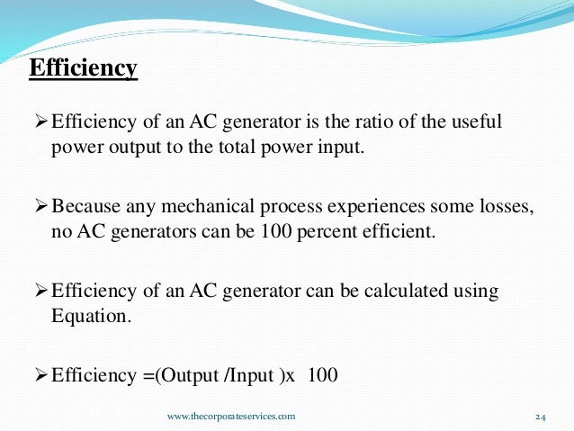 What is an AC generator?