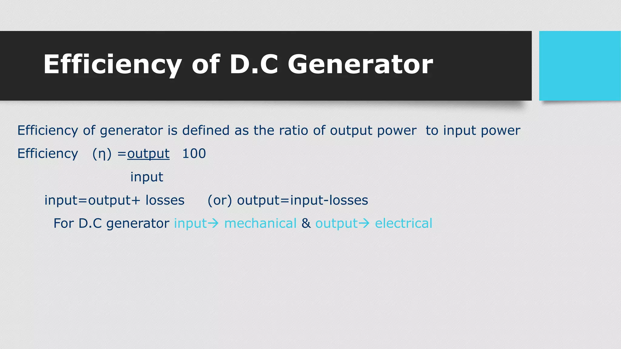 electric motor and generator-ppt | PDF