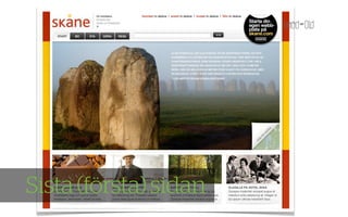 Sista (första) sidan
 