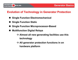 Generator basic concepts | PDF