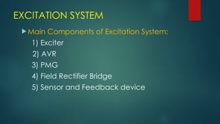 Generator and Excitation system PPT Presentation | PPTX