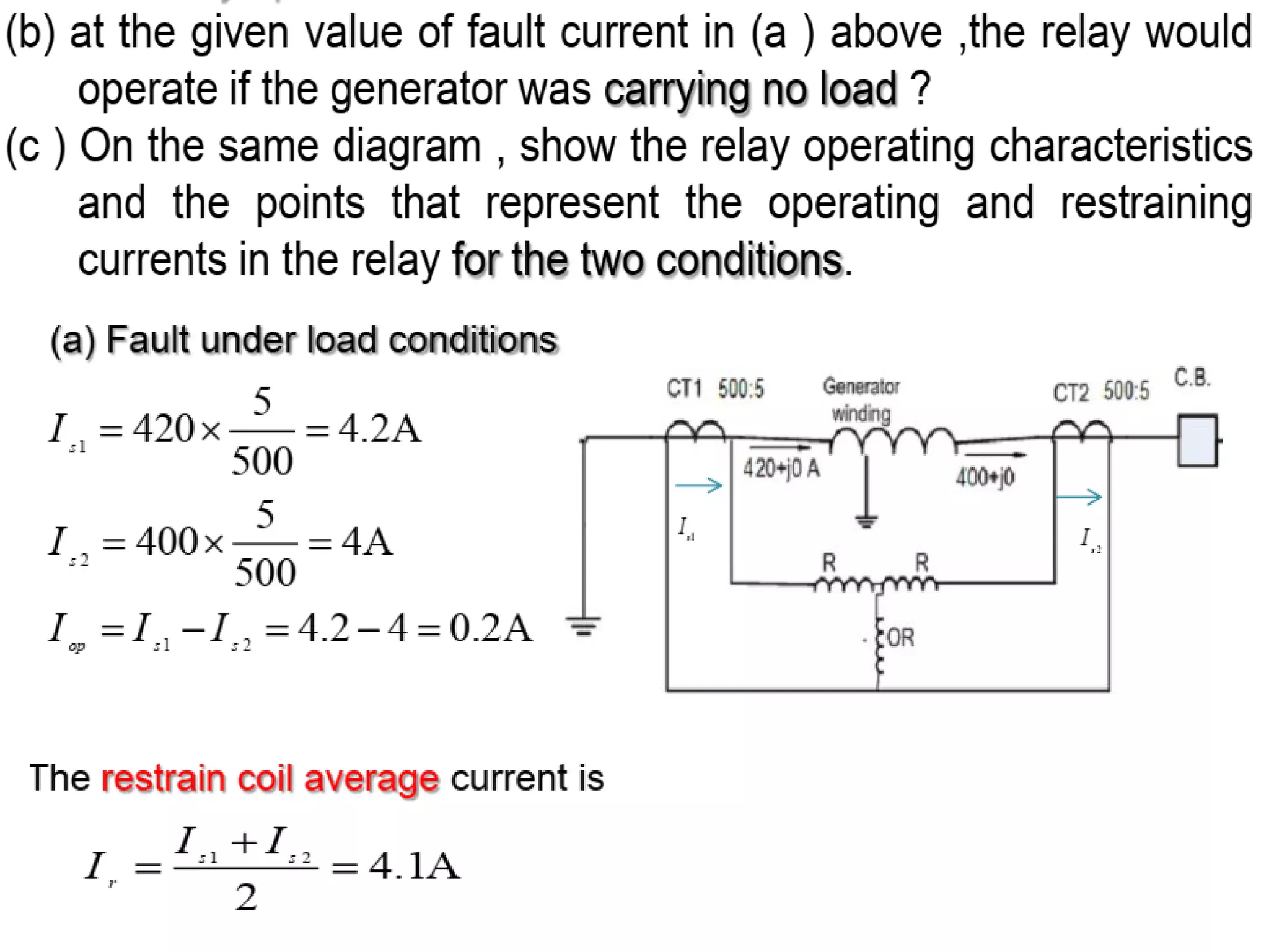 Generator protection  LEC 2