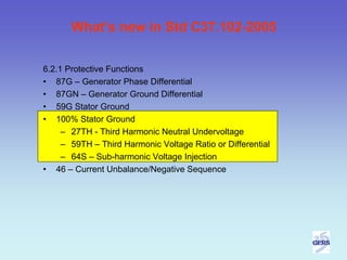 Generator protection gers | PDF