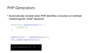 Electrify your code with PHP Generators | PPTX