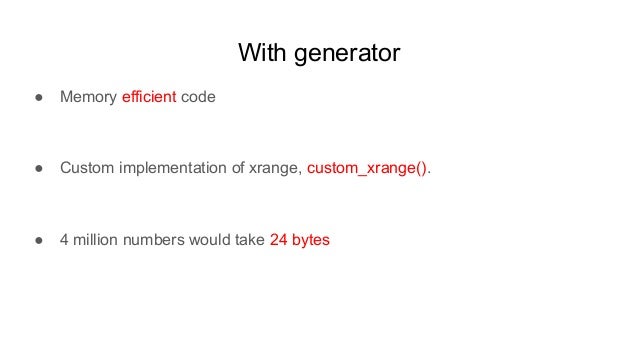 28+ Generator In Memory Python Pics