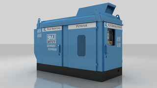 Generator's 3D & Electronic Panels Renders. .
