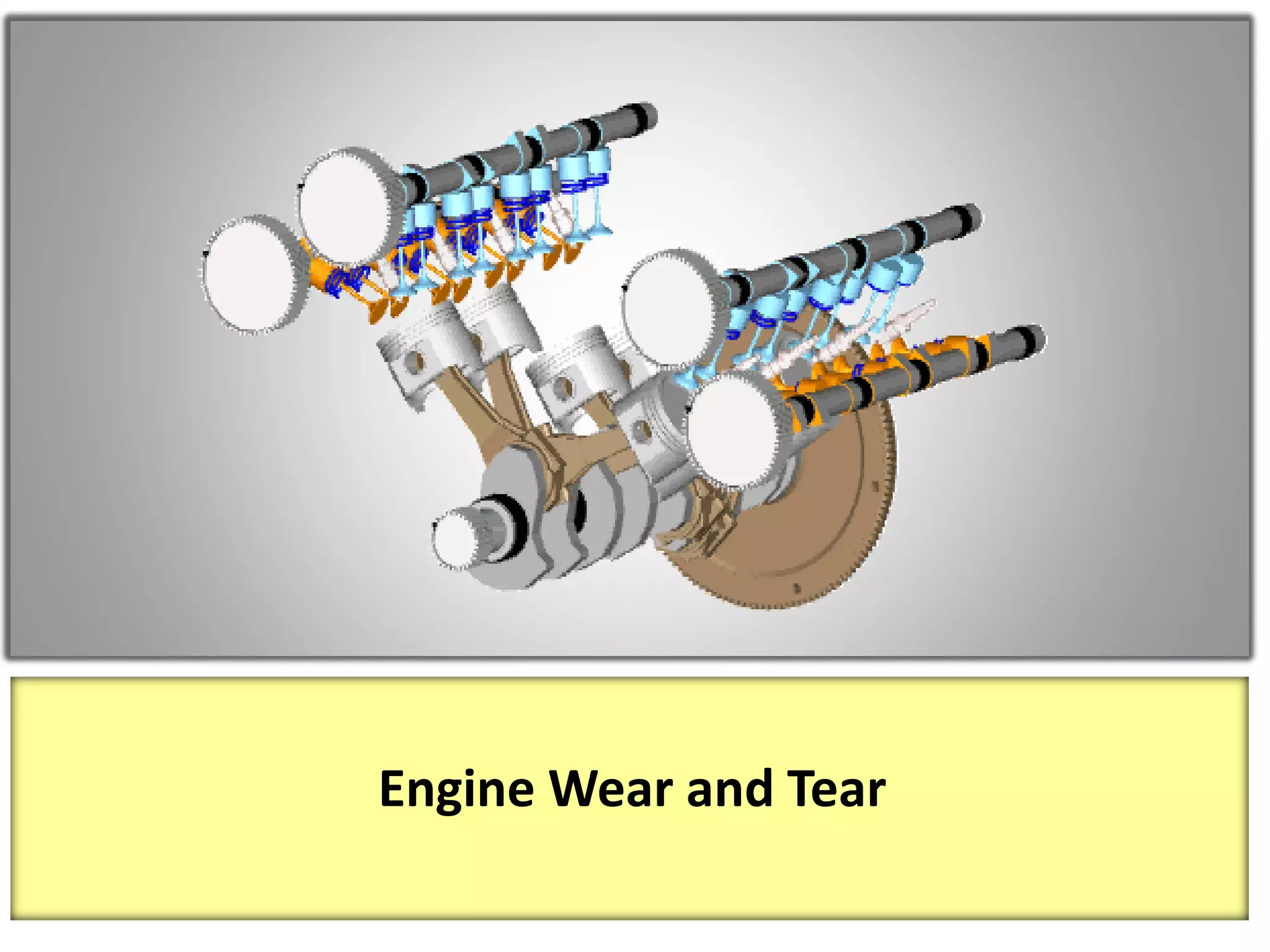 Generator Set Operation and MaintenanceTraining
Safety and Accident
Prevention
Engine Wear and Tear
 