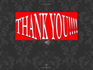 .
1 1 / 2 9 / 2 0 1 7
22
S T Y M A S S
 