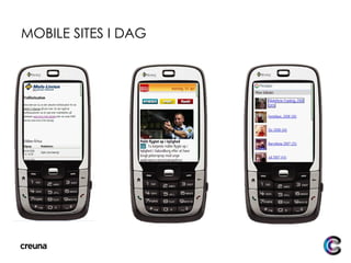 MOBILE SITES I DAG 