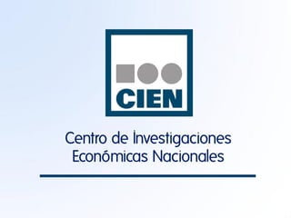 Centro de Investigaciones
Económicas Nacionales

 