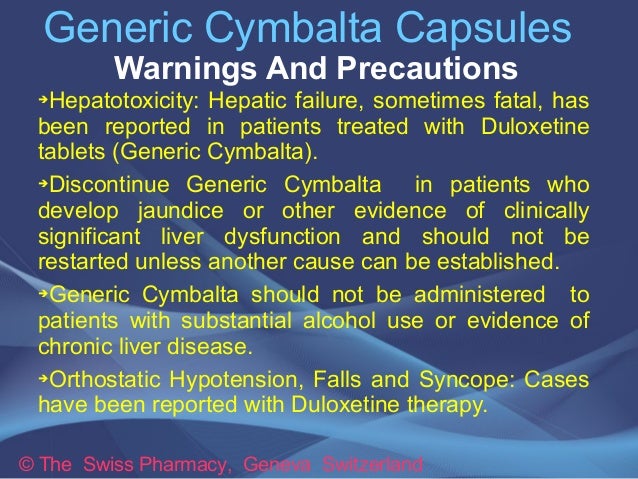 cymbalta is used to treat