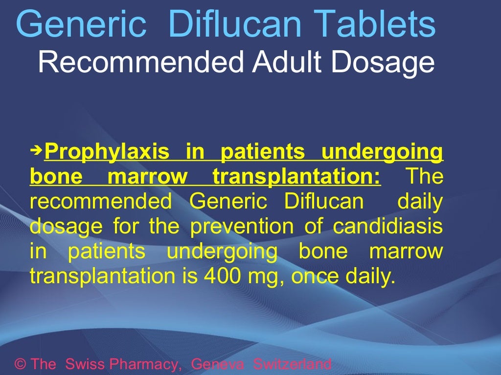 Generic Diflucan Tablets for Treatment of Fungal and Yeast Infections