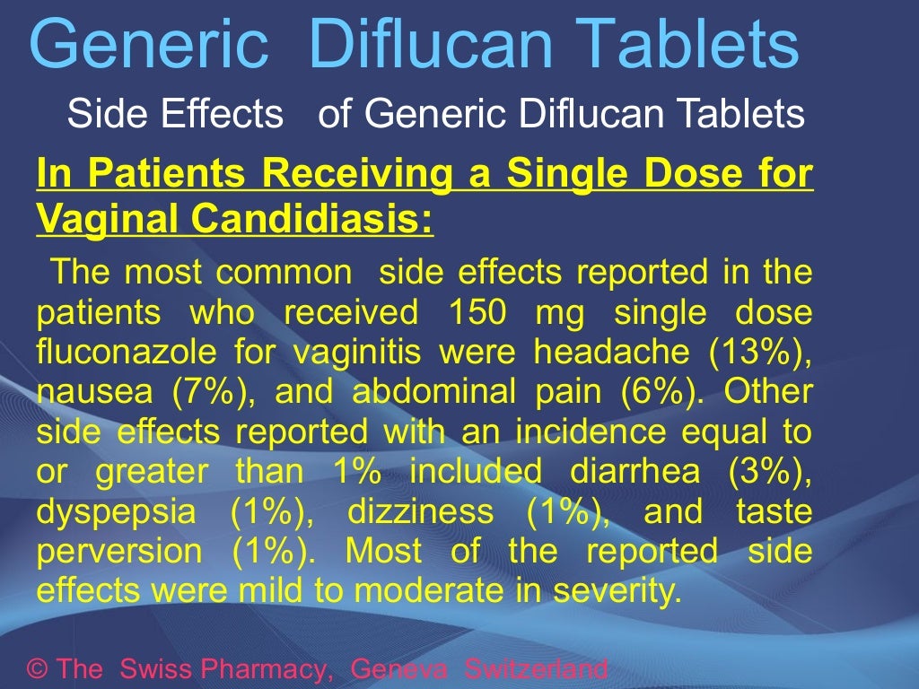 Generic Diflucan Tablets for Treatment of Fungal and Yeast Infections