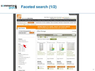 Faceted search (1/2)13