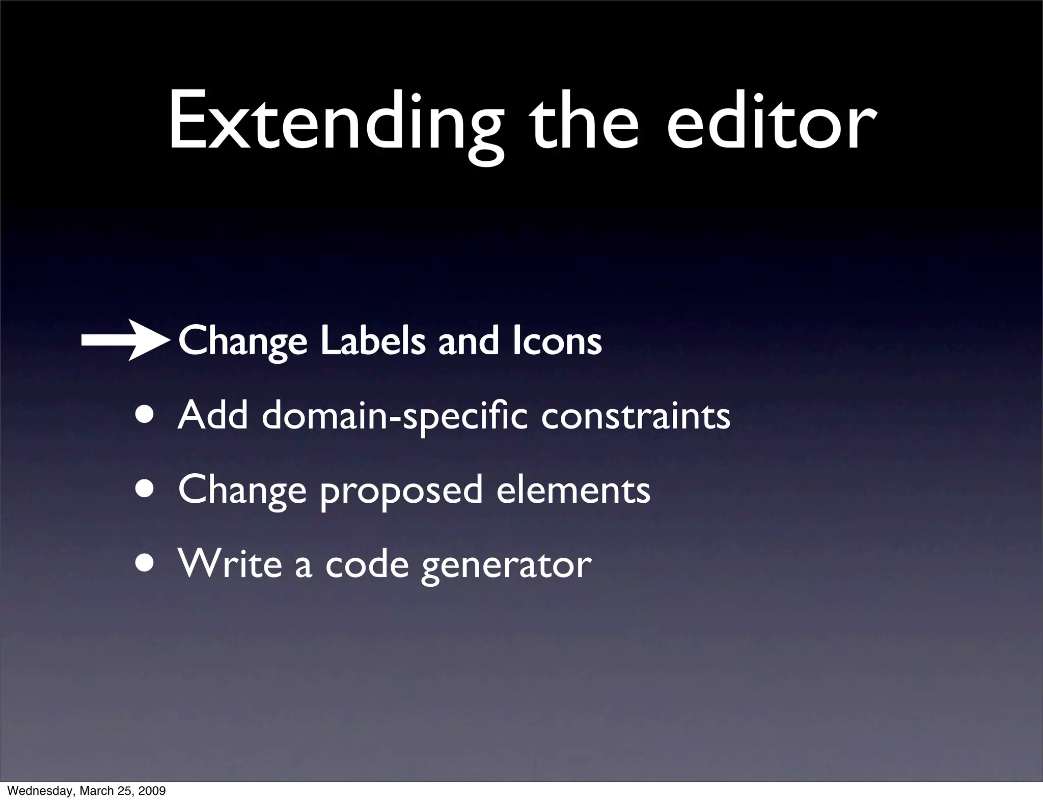 Generic Editor