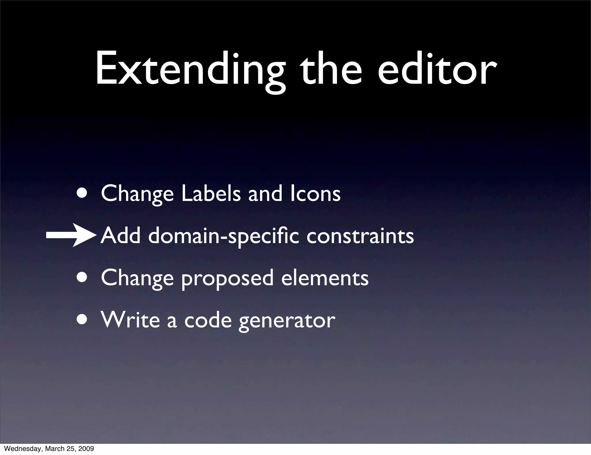 Generic Editor