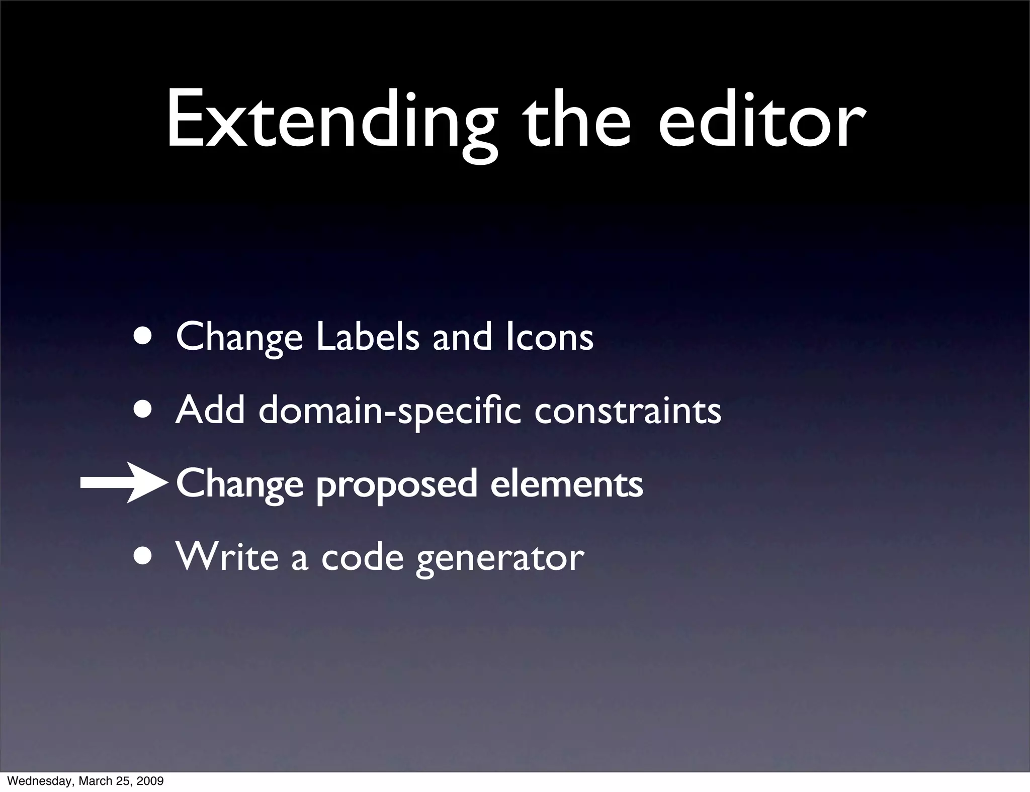 Generic Editor