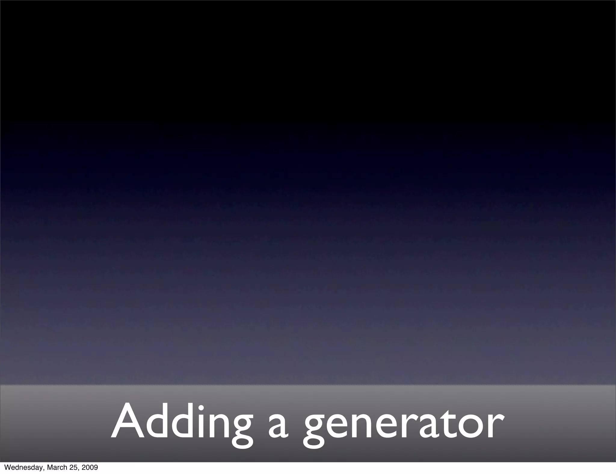 Generic Editor