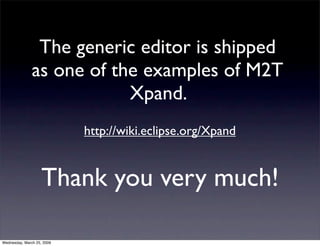 Generic Editor