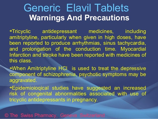 Generic Elavil