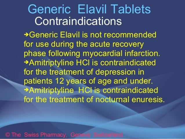 Generic Elavil