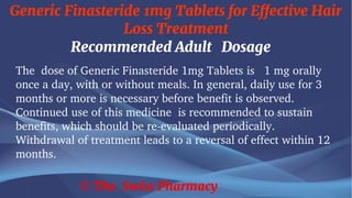 1mg finasteride generic