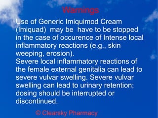 Generic Brand For Imiquimod