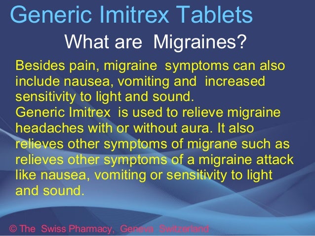 imitrex migraine with aura
