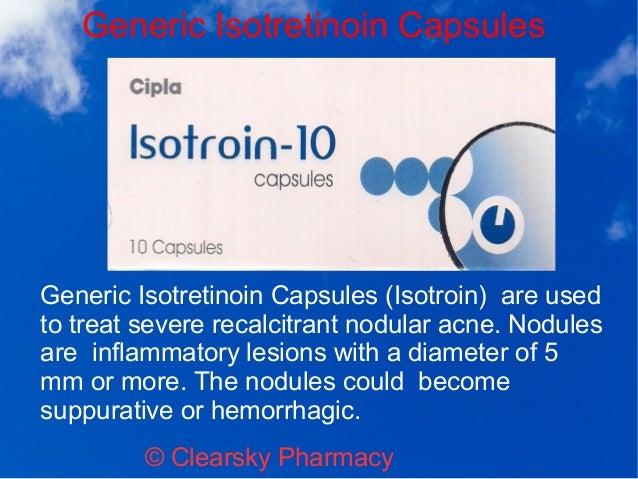 isotretinoin tablets