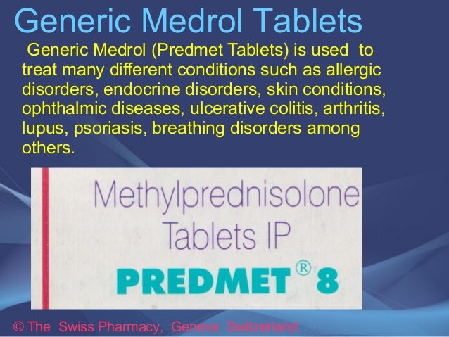 Generic Medrol