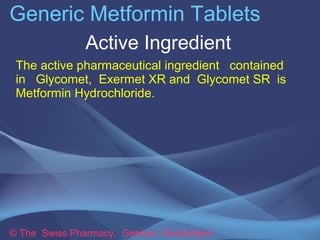 Metformin Hydrochloride Generic
