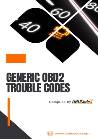All Generic OBD2 Codes List - OBDCodex