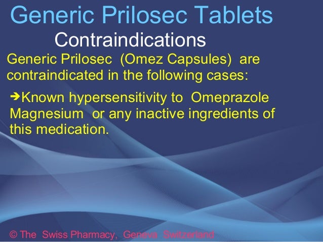 Generic Prilosec Capsules for Treatment of GERD, Gastric ...