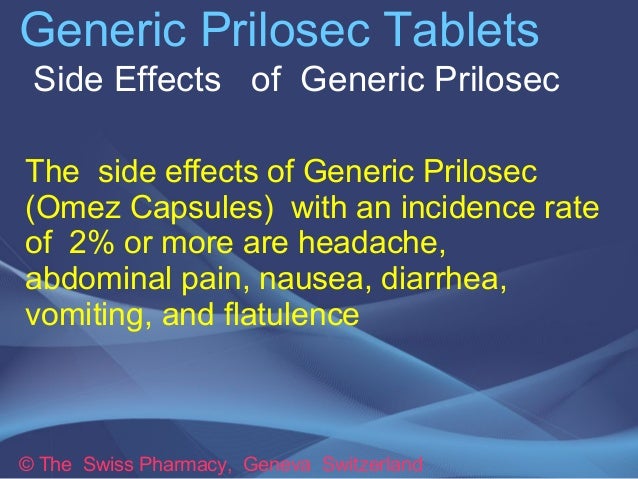Generic Prilosec Capsules for Treatment of GERD, Gastric ...
