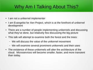 Next Generation Cloud: Rise of the Unikernel V3 (UPDATED) | PDF