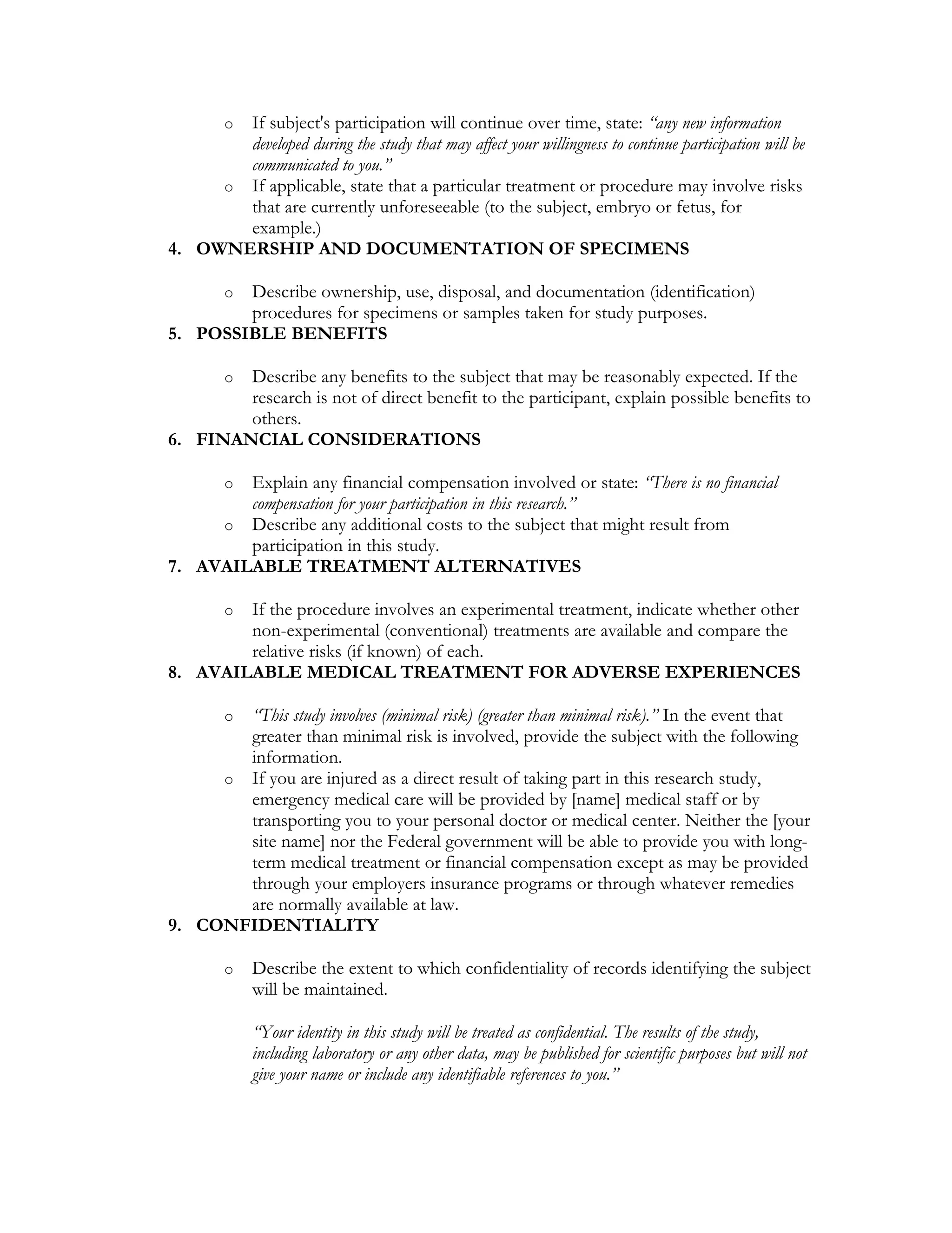 Informed Consent in Spanish | PDF