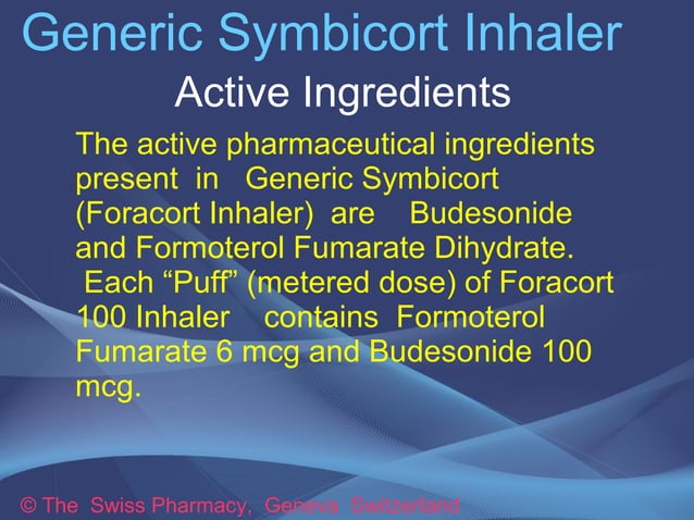 Generic Symbicort Inhaler for Treatment of Asthma & COPD | PPT
