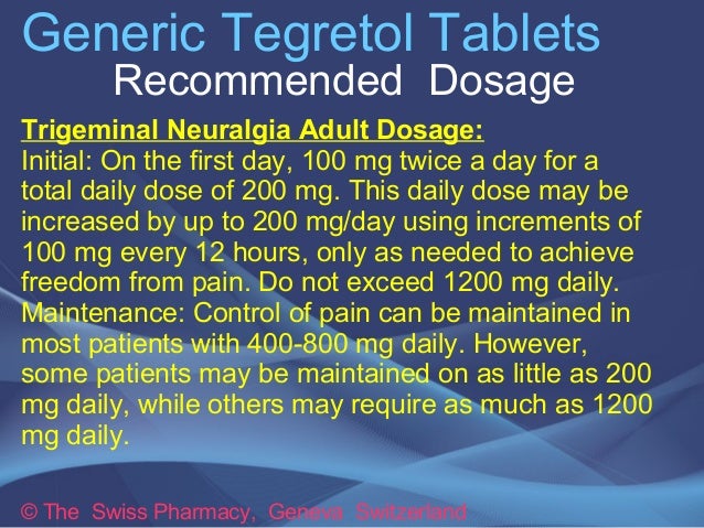 neurontin vs tegretol for trigeminal neuralgia