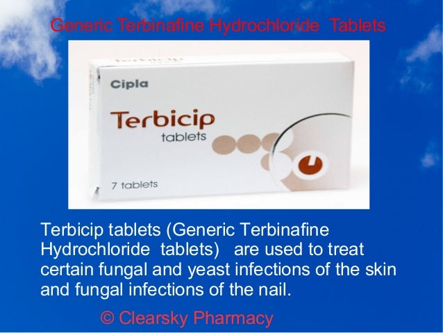what does terbinafine hydrochloride treat