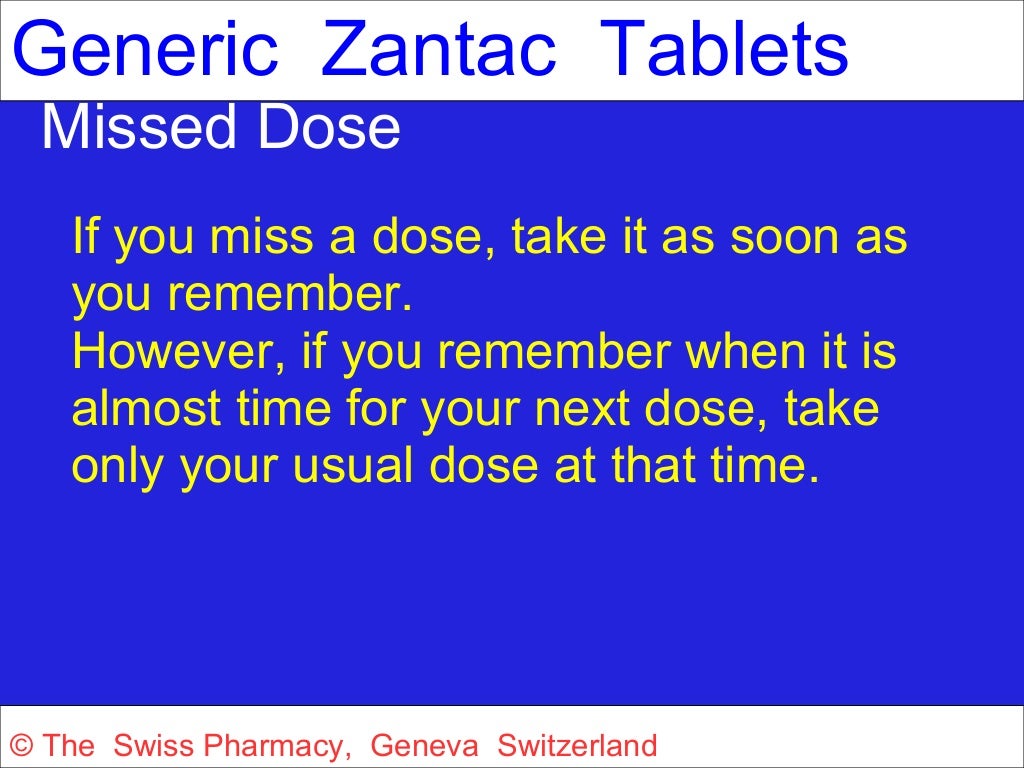 Generic Zantac for Treatment of Duodenal and Gastric Ulcers
