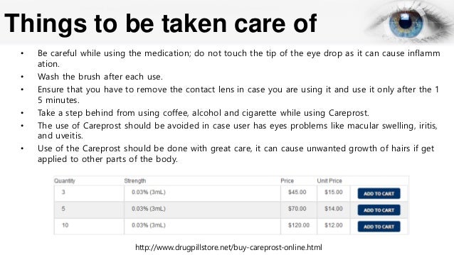 Purchase careprost online