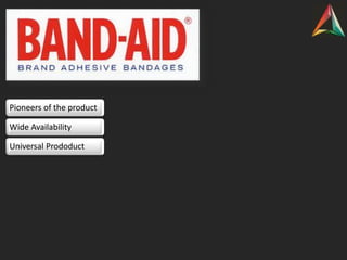 Pioneers of the product
Wide Availability
Universal Prododuct
 