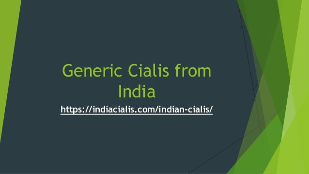 Cialis goes generic