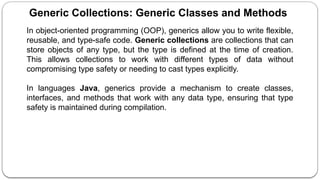 Generic Collections and learn how to use it | PPT