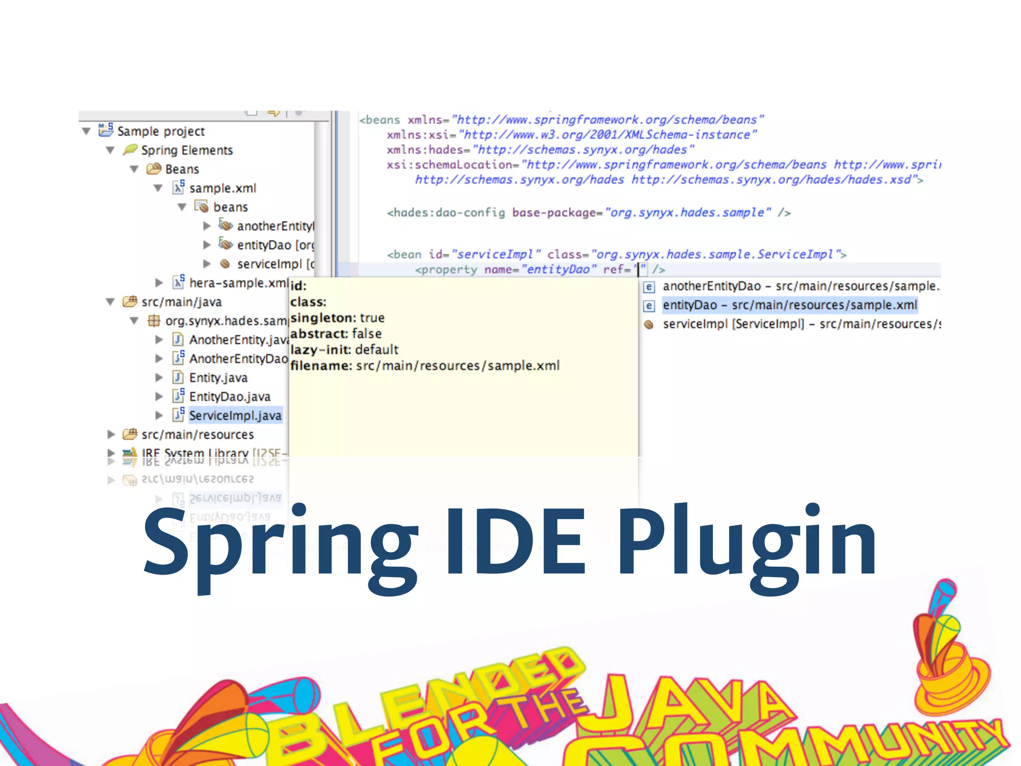Spring IDE Plugin
 
