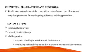 GENERIC DRUG PRODUCT DEVELOPMENT PROCESS | PPTX
