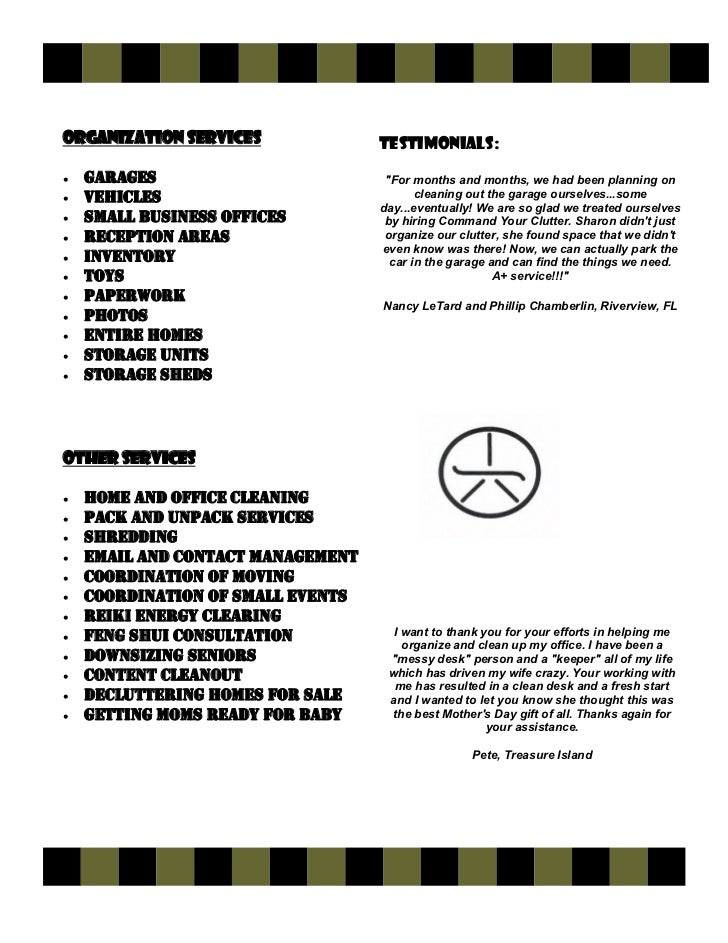 generic flyer office clean up day flyer